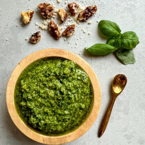 Pesto without Pine Nuts 5 pesto without pine nuts