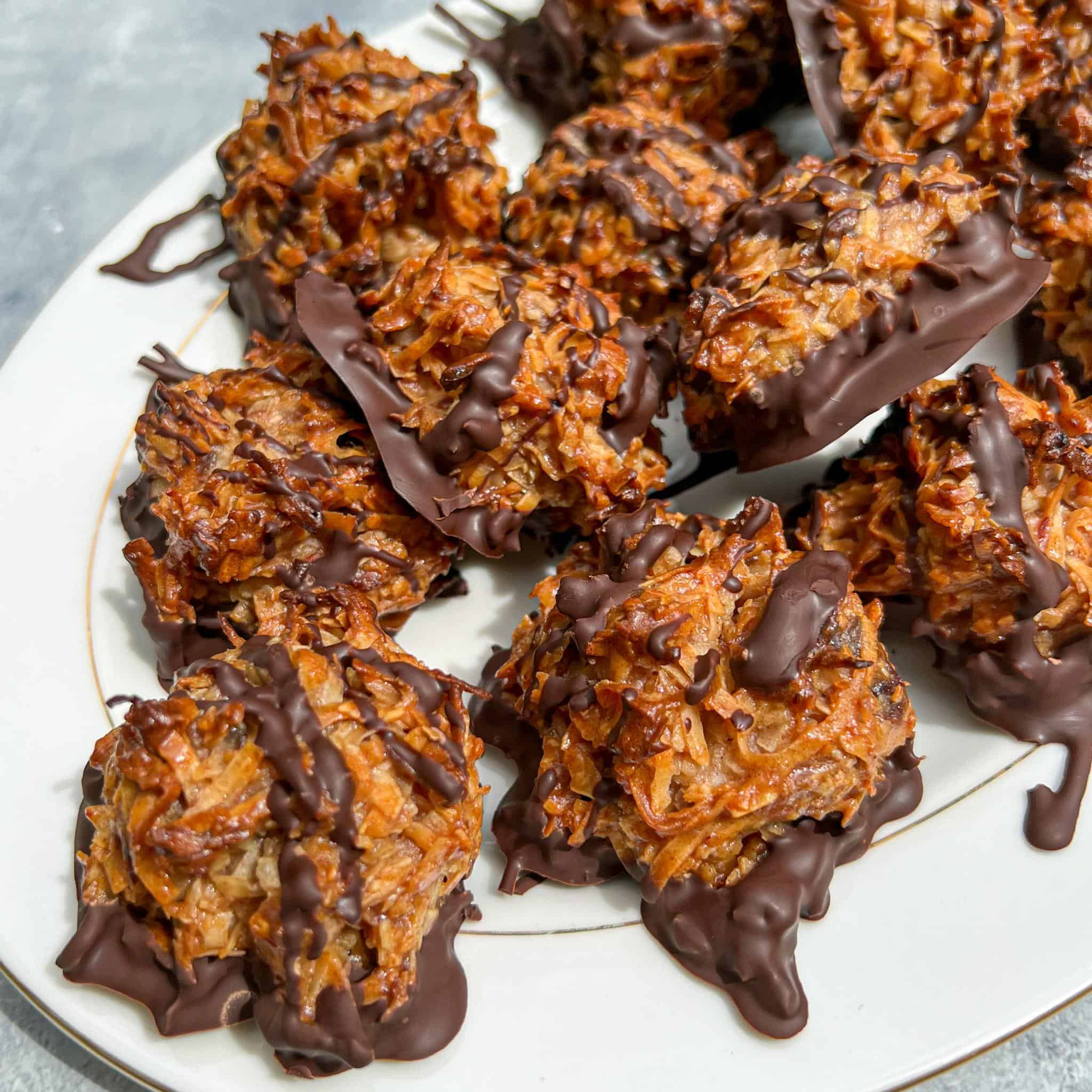 orange coconut date macaroon cover