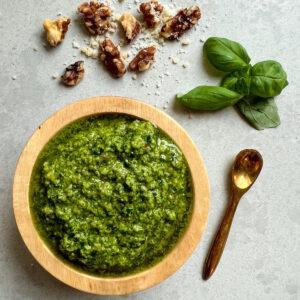 Pesto without Pine Nuts 5 pesto cover