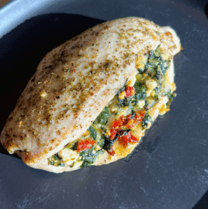 Spinach and Feta Stuffed Chicken Breast 8 Spinach feta stuffed chicken breast