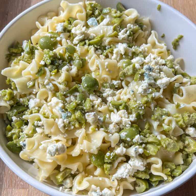 Dirty Martini Pasta Salad
