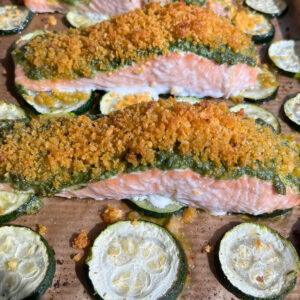 Lemon Crusted Pesto Salmon 11 best lemon crusted pesto salmon recipe