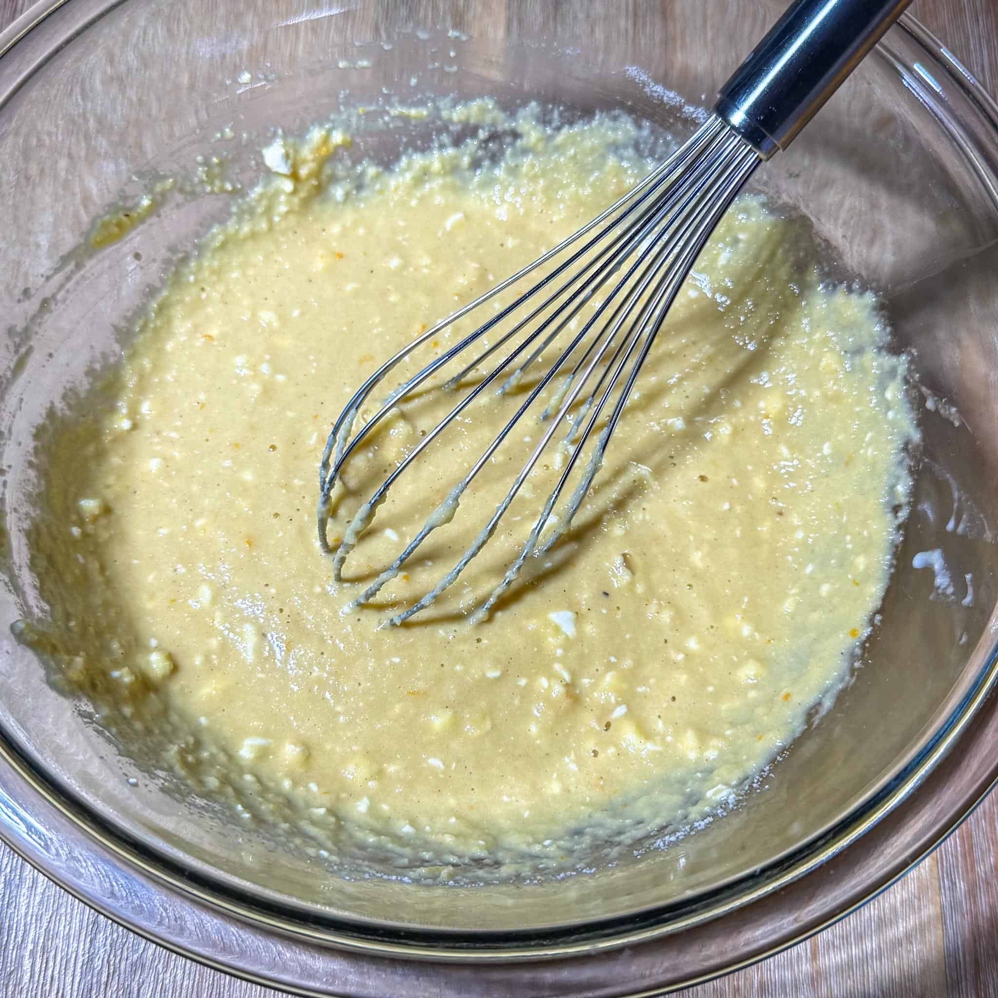 Almond Flour Cottage Cheese Pancakes 6 almond flour cottage cheese pancakes batter