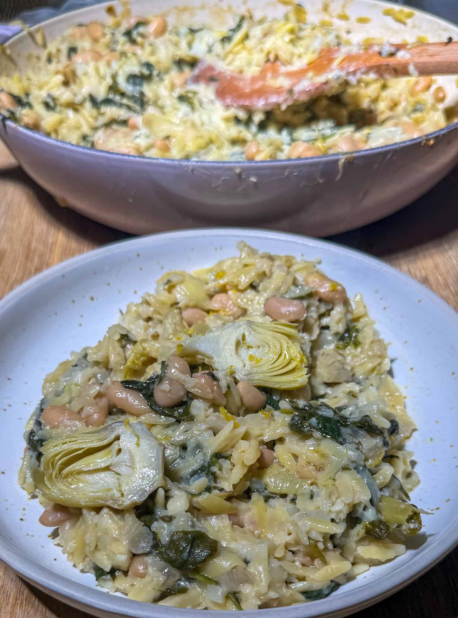 delicious high fiber spinach artichoke recipe