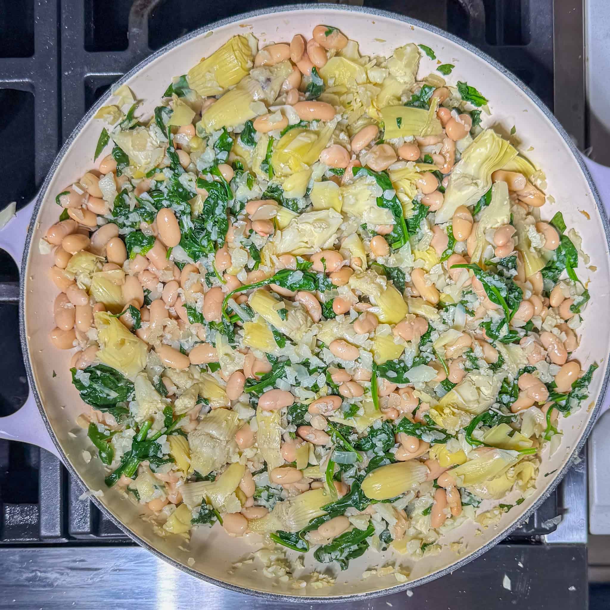 ingredients spinach artichoke orzo high fiber