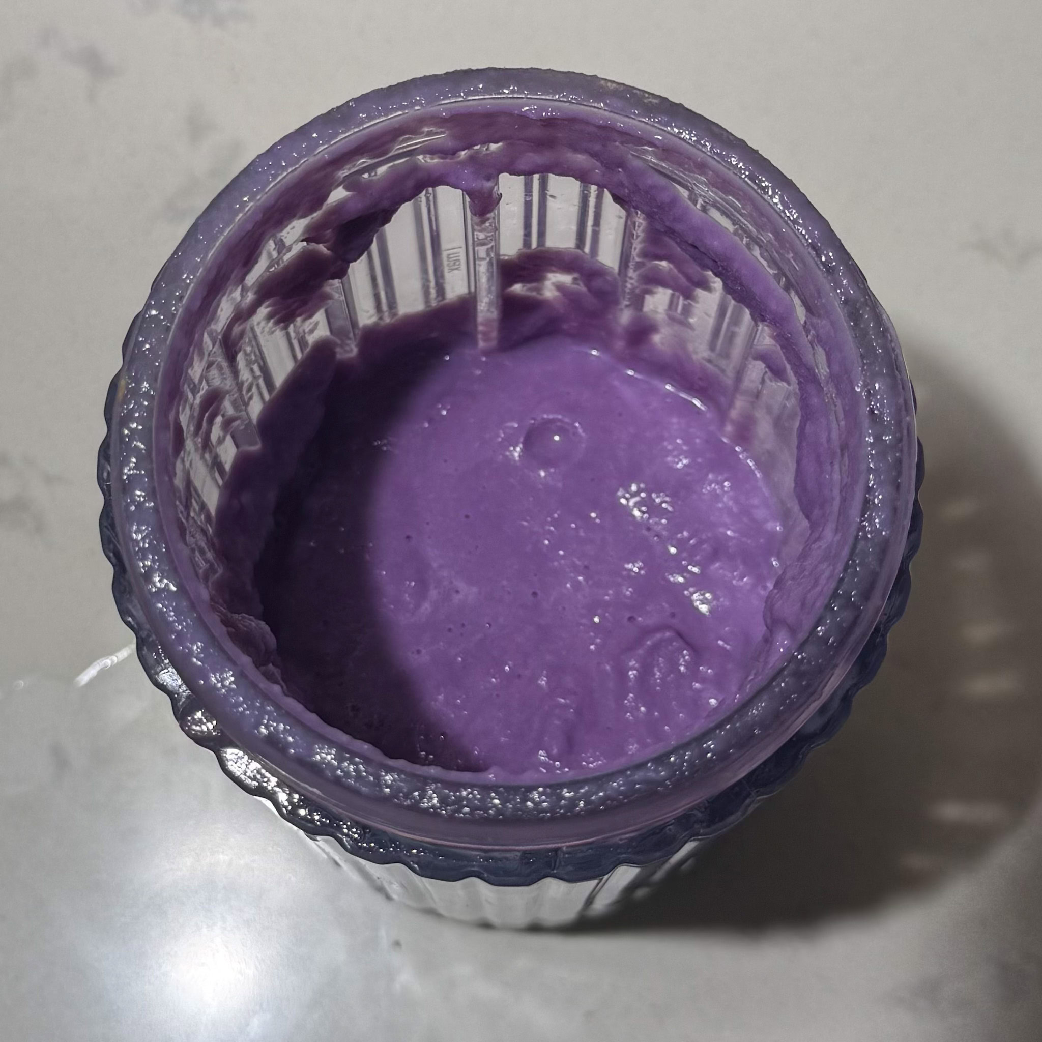 blended easy red cabbage pasta sauce purple