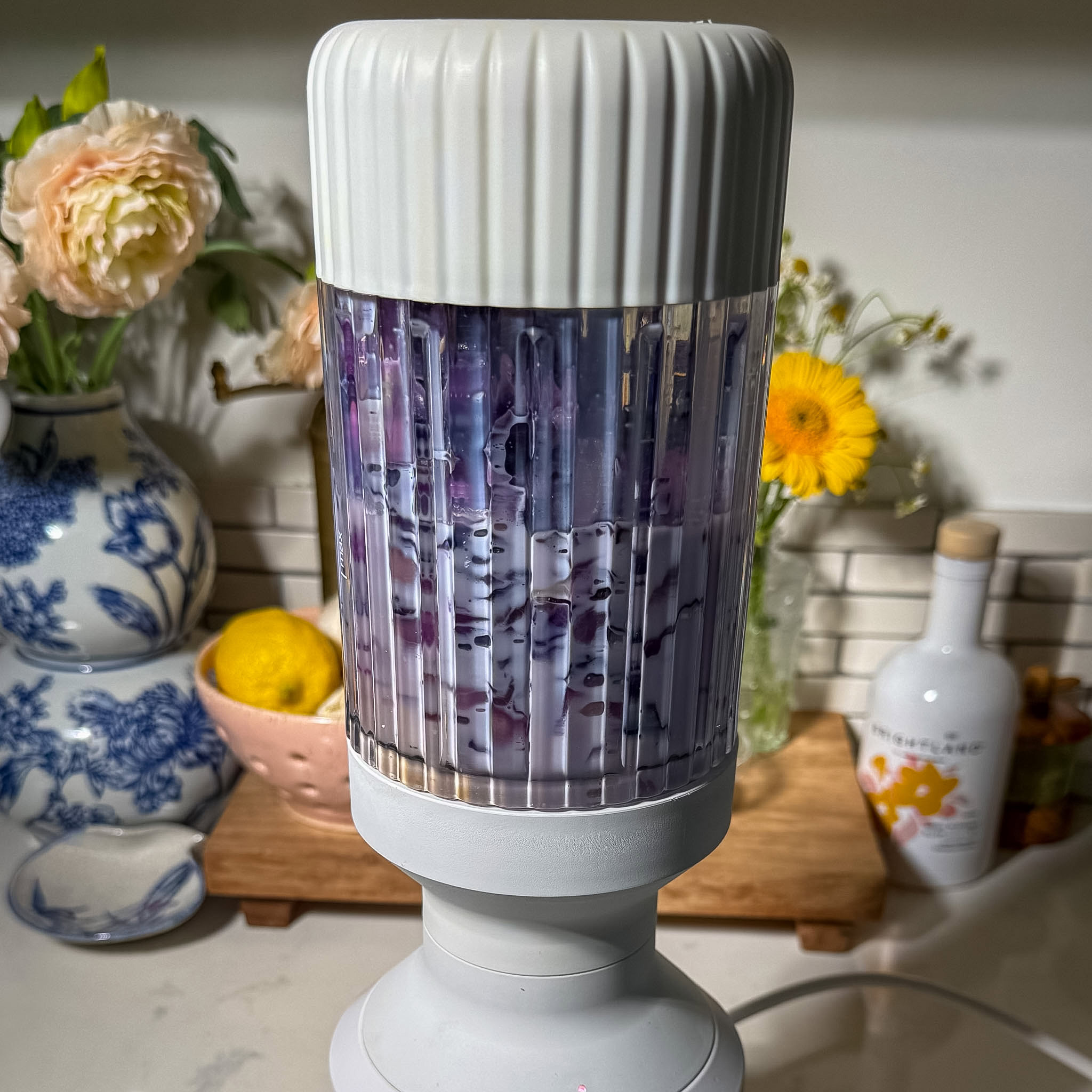 easy red purple cabbage pasta sauce blending