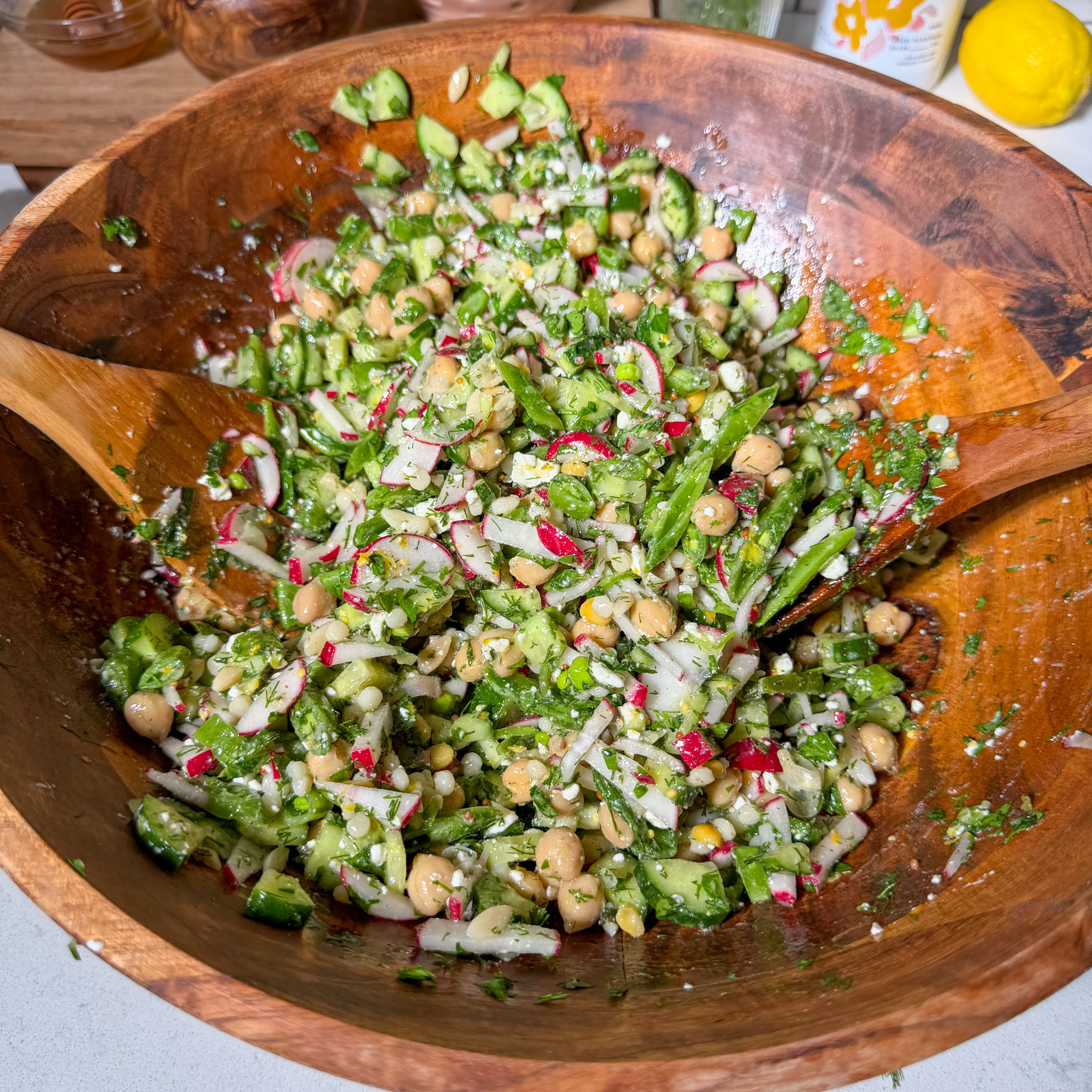 spring chopped salad